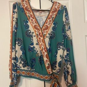 Flying tomato kimono top. Purchased from buckle.
